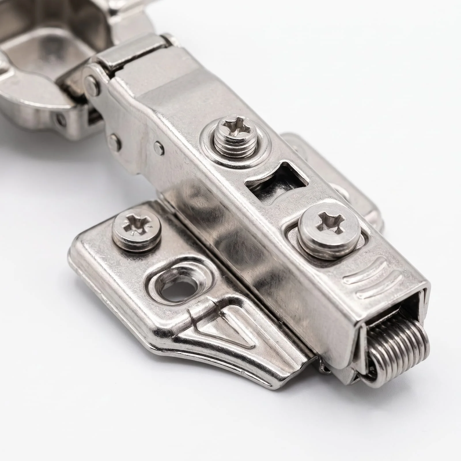 Gozne 3D Hidráulico Stainless Steel — 3/4